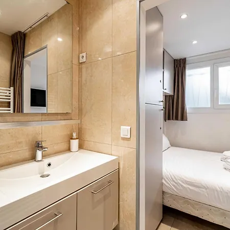 Modern A C 1br-4p With Balcony 칸느
