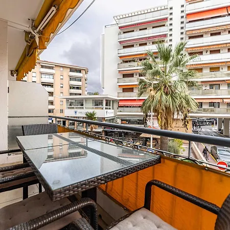 Modern A C 1br-4p With Balcony Cannes